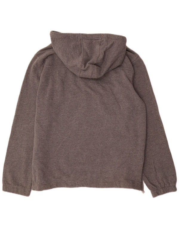 Maglione con cappuccio grafico oversize da donna Ellesse UK 12 Grigio medio chiazzato