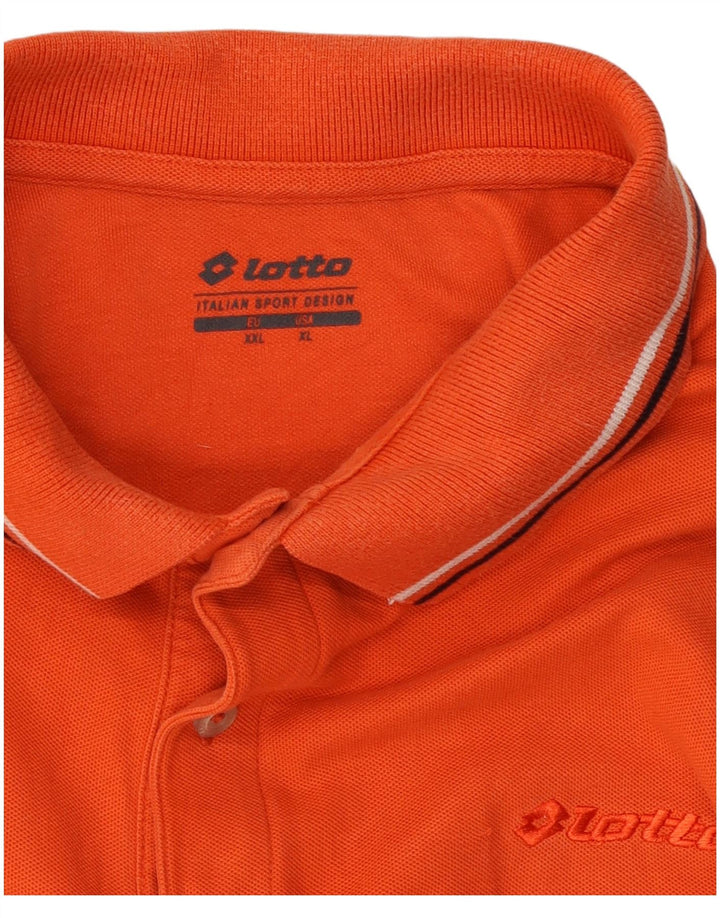 Polo da uomo Lotto XL arancione