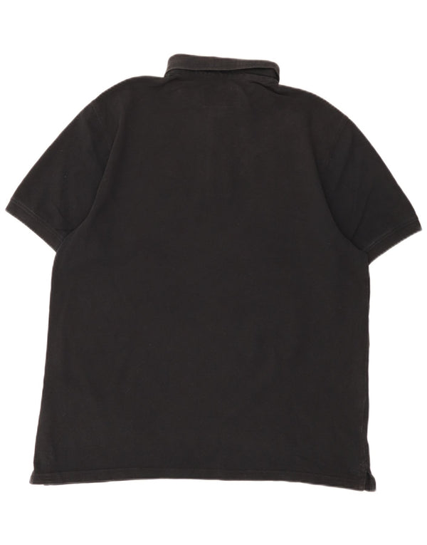 Polo da uomo dalla vestibilità classica Jack Wills, grande, in cotone nero