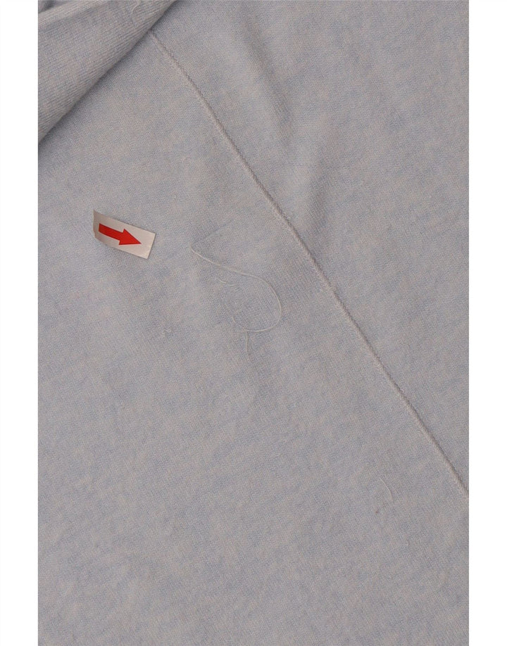 Calvin Klein Top oversize da donna manica 3/4 UK 18 XL viscosa blu