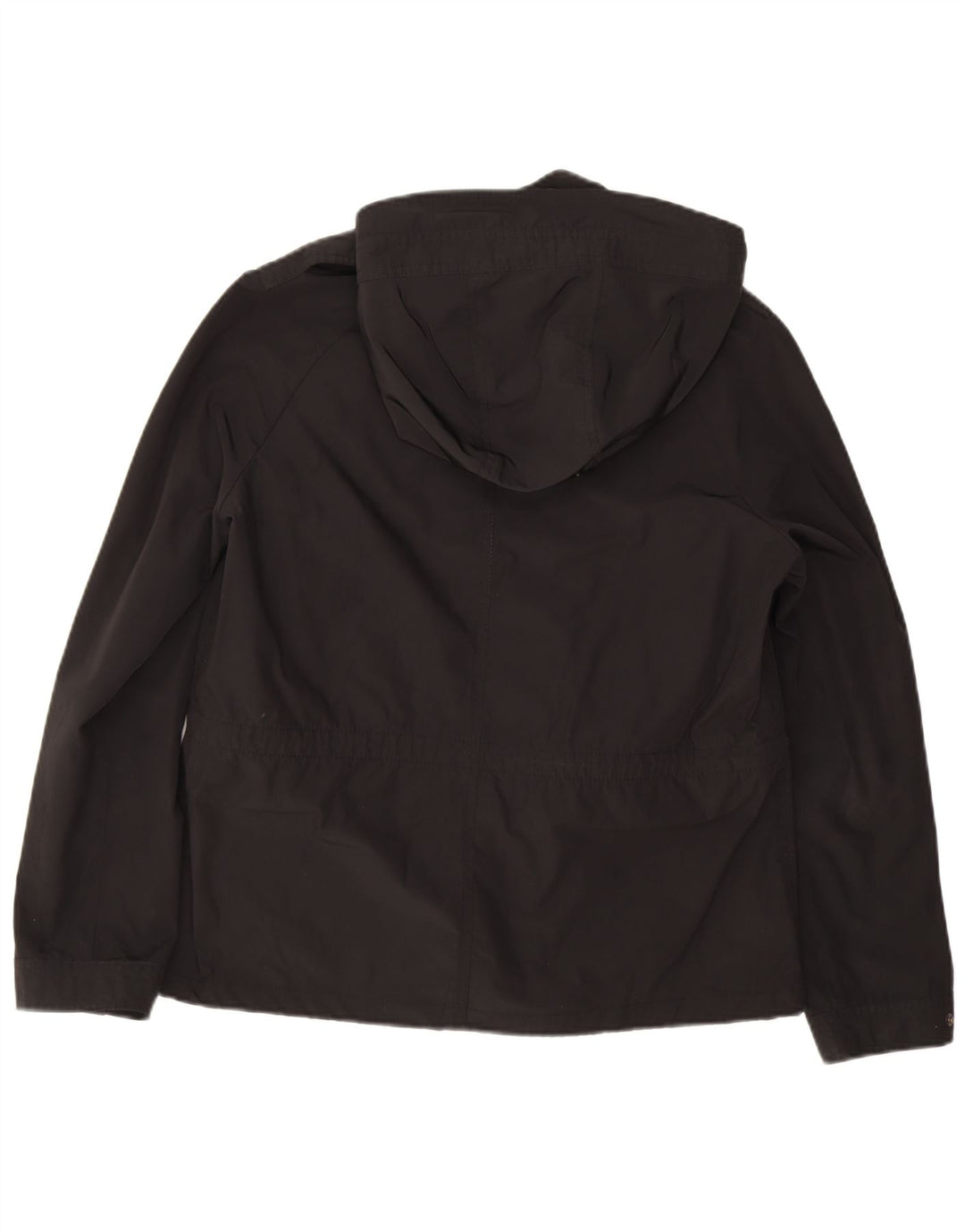 Giacca militare con cappuccio da donna Massimo Dutti UK 18 XL Nera