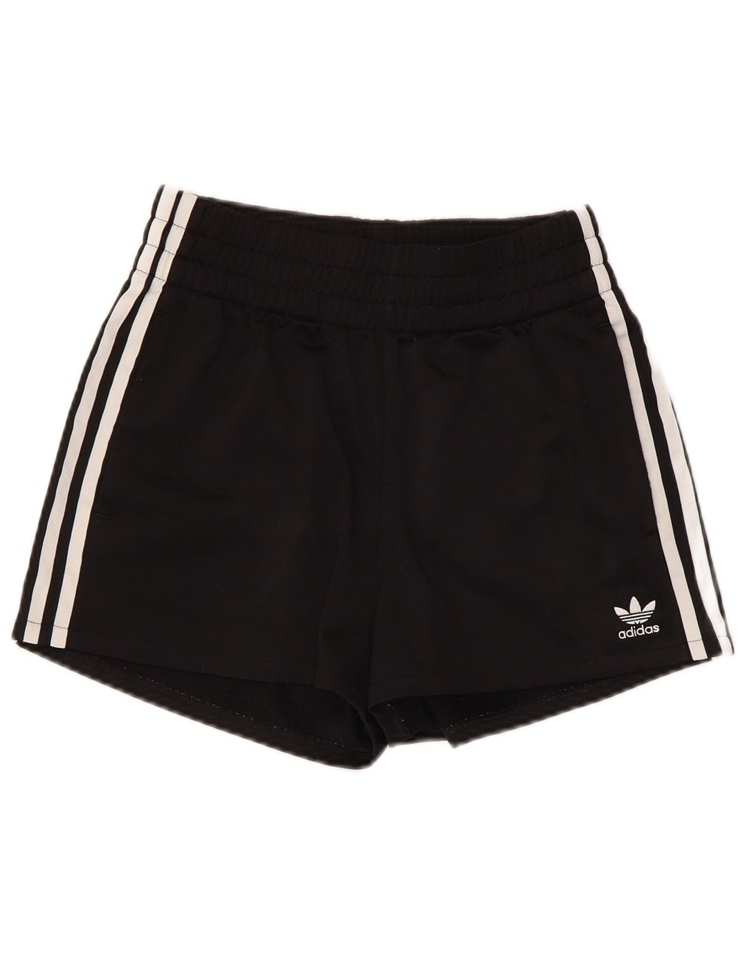 Pantaloncini sportivi Adidas da donna UK 6 XS poliestere nero