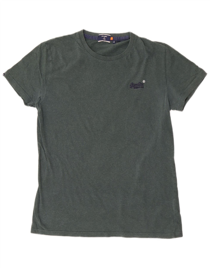 T-shirt da uomo Superdry Top verde medio