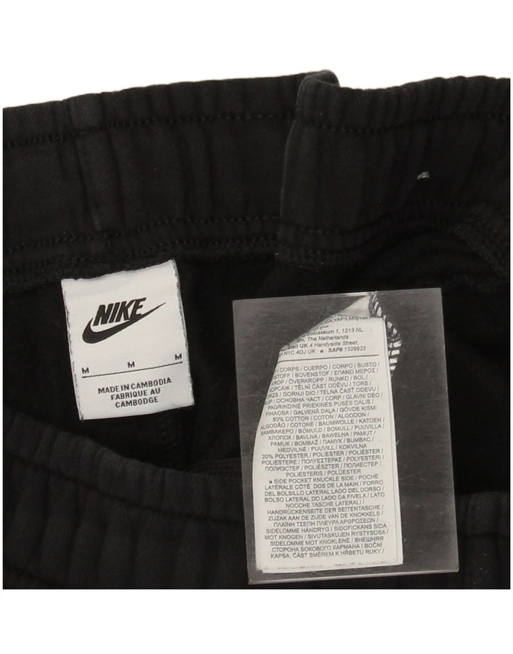 Pantaloni da tuta Nike da uomo cargo da jogging, cotone color block medio nero