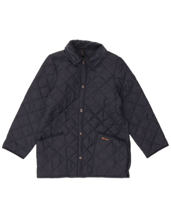 Giacca trapuntata Barbour Boys LIDDESDALE 12-13 anni blu navy