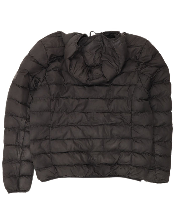 Giacca imbottita con cappuccio da uomo French Connection UK 40 grande nera