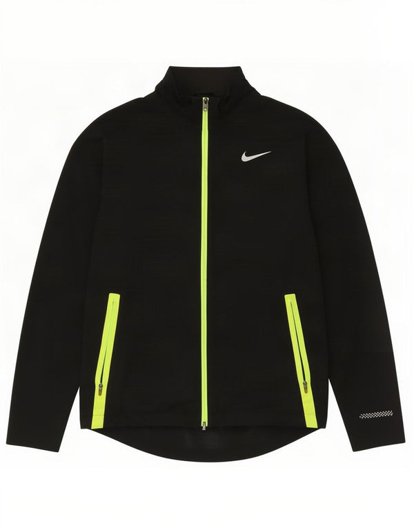Giacca da ginnastica da uomo Nike Small nera in poliestere