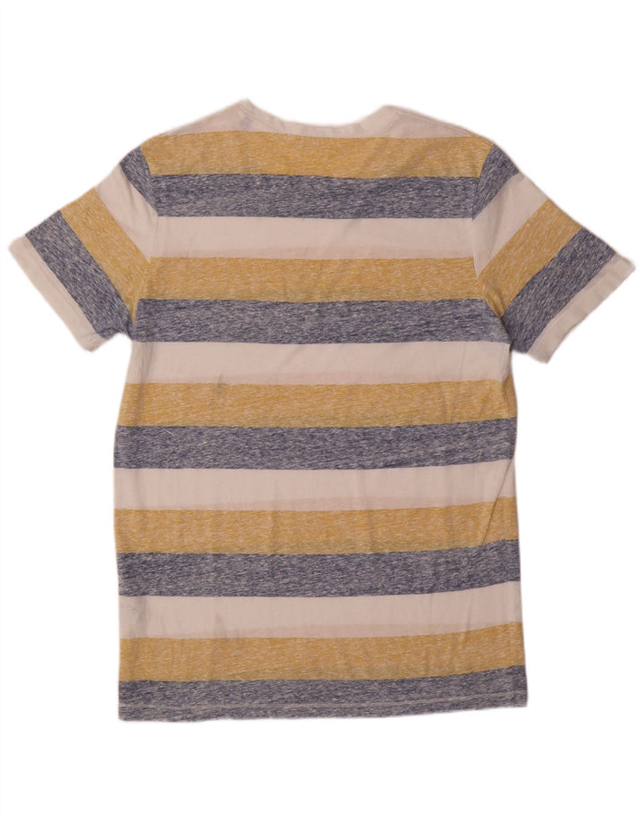 Jack & Jones T-shirt da uomo Top grande in poliestere a righe multicolore