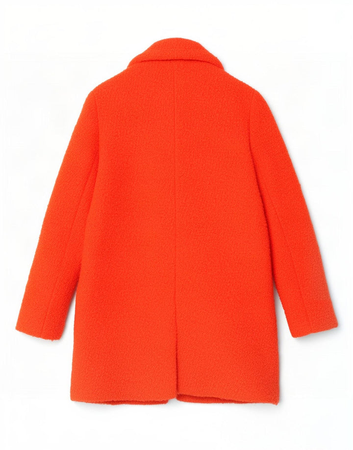 Soprabito da donna Karen Millen UK 8 piccolo in lana rossa