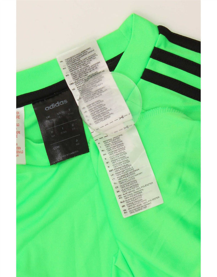 Maglietta Adidas da bambino 13-14 anni in poliestere verde