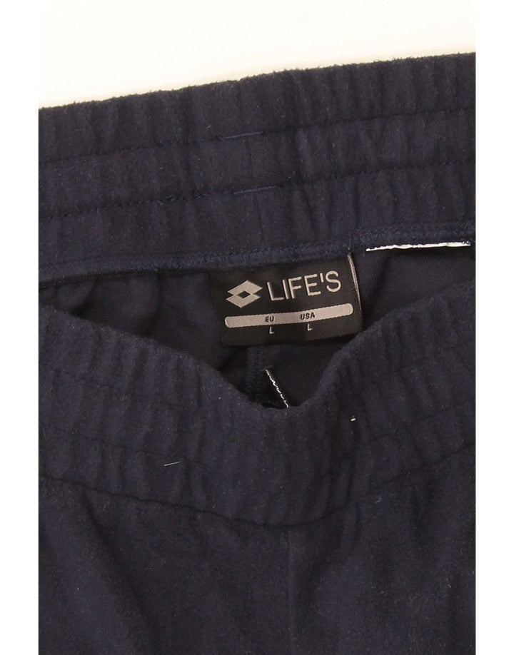 Pantaloni da tuta da uomo Lotto Joggers Large Blu Navy