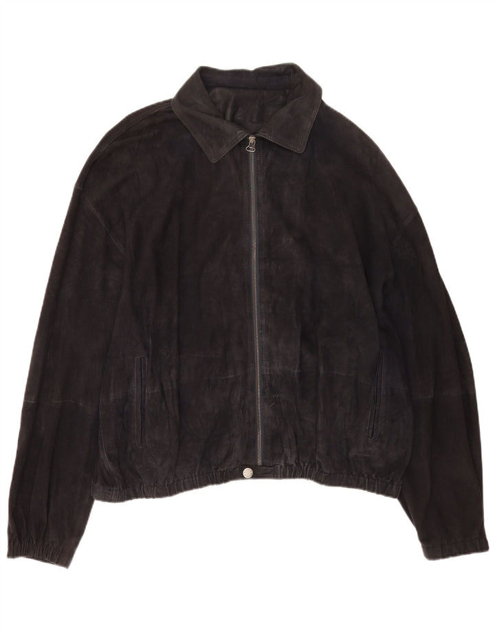 Giacca in pelle da uomo Belfe & Belfe IT 52 XL Pelle nera