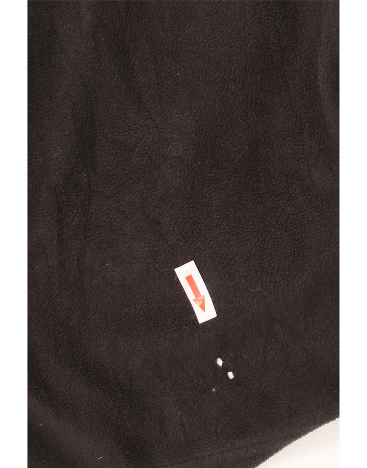 Maglione in pile da donna con collo con zip Brugi UK 14 medio poliestere nero