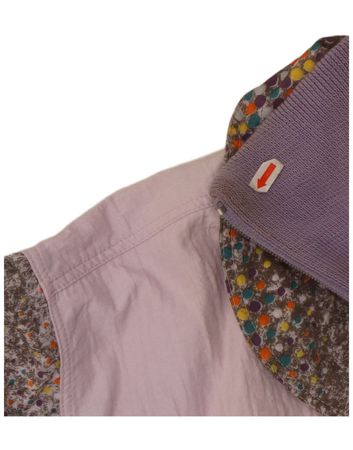 Giacca anorak da donna CROSS COUNTRY IT 44 Colorblock viola medio