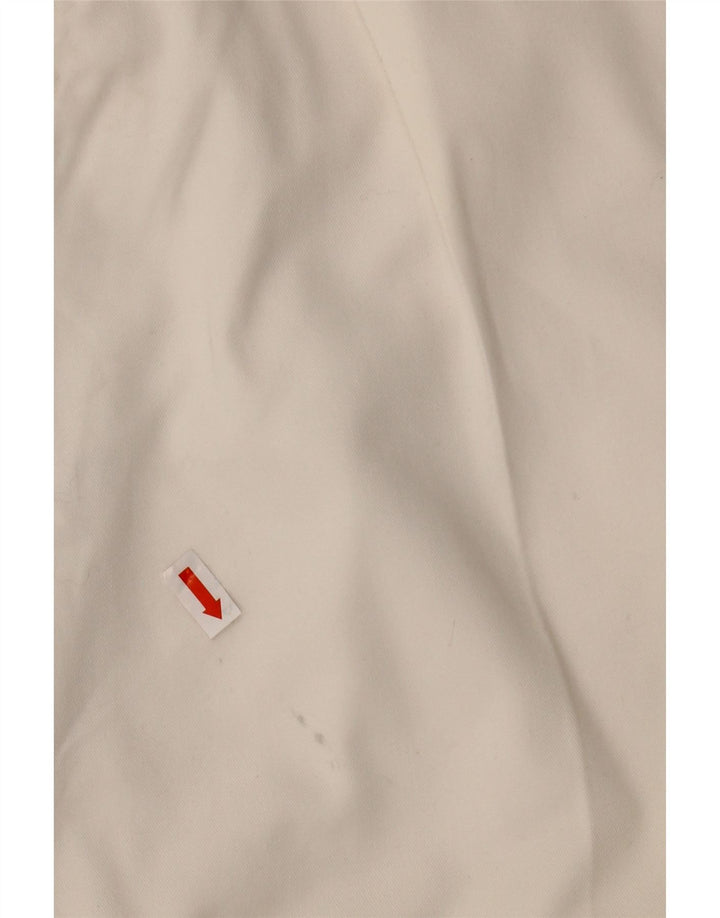 Pantaloncini chino da uomo ADIDAS W36 grandi poliestere bianco