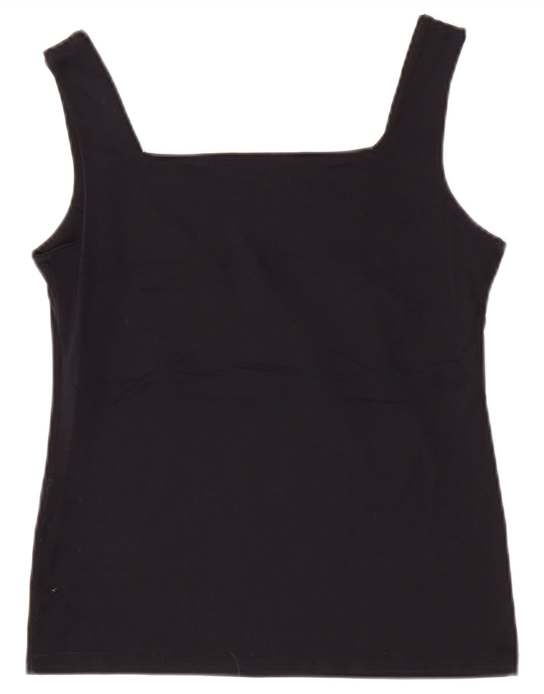 Canottiera corta corta da donna Zara UK 12 media nera