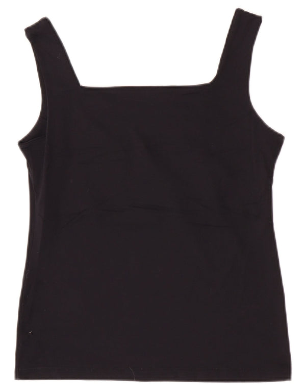 Canottiera corta corta da donna Zara UK 12 media nera