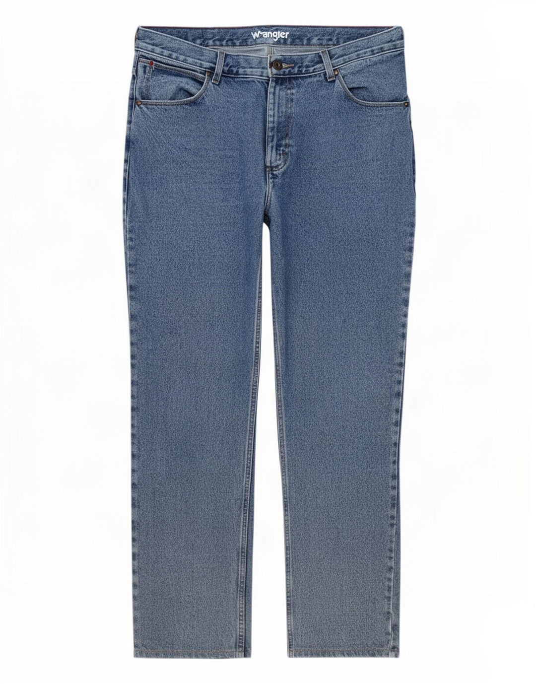 Jeans dritti da uomo Wrangler W36 L32 cotone blu