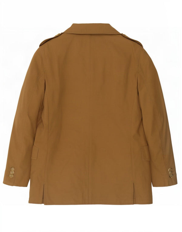 Giacca blazer doppiopetto militare da donna Byblos IT 46 Large Beige