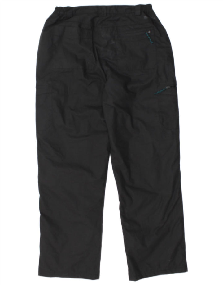 MOUNTAIN WAREHOUSE Pantaloni giacca a vento da donna UK 12 Medio W30 L30 Nero