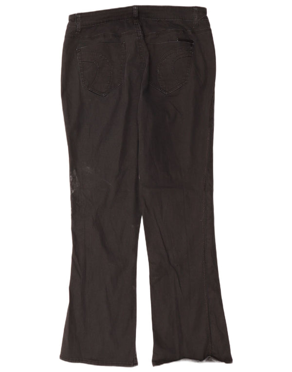 Jeans Bootcut da donna Dkny US 16 2XL W32 L31 Cotone nero