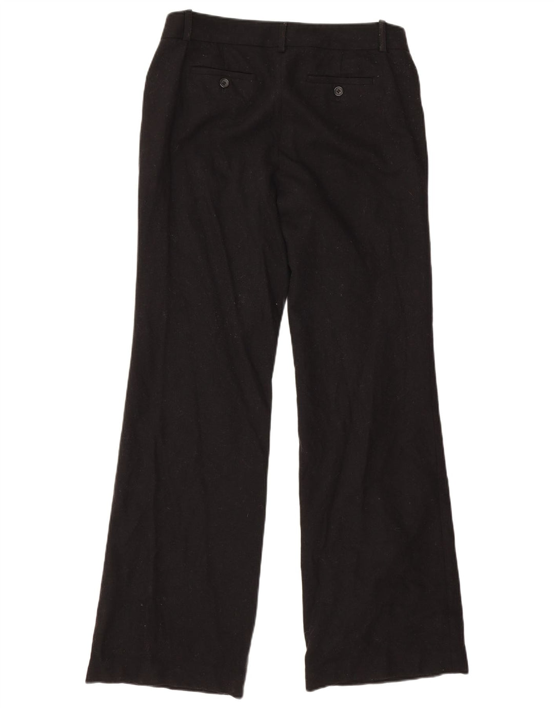 J. CREW Pantaloni casual bootcut da donna a vestibilità bassa US 6 Medium W30 L32 Neri