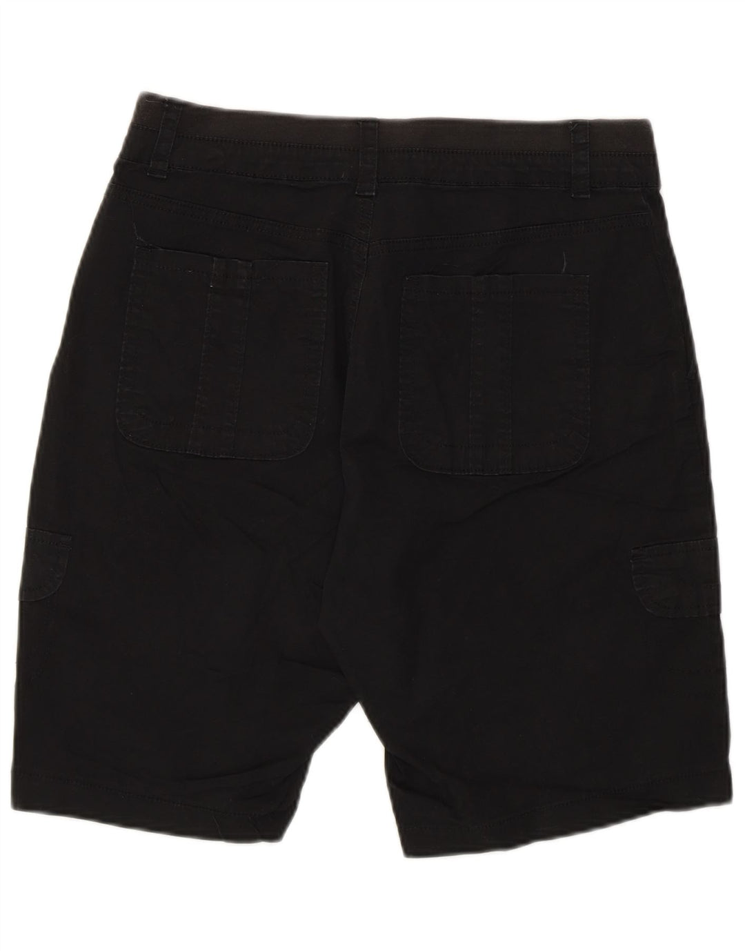 Pantaloncini cargo Lee da donna dalla vestibilità rilassata US 6 medi W28 cotone nero