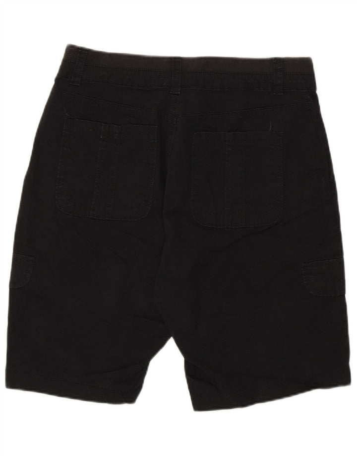 Pantaloncini cargo Lee da donna dalla vestibilità rilassata US 6 medi W28 cotone nero