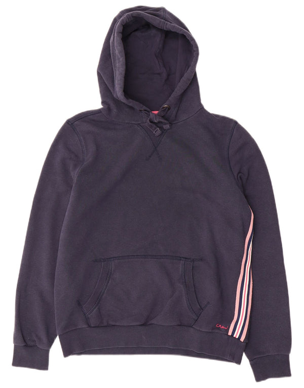 Crew Clothing Maglia con cappuccio da donna UK 14 Cotone medio blu navy
