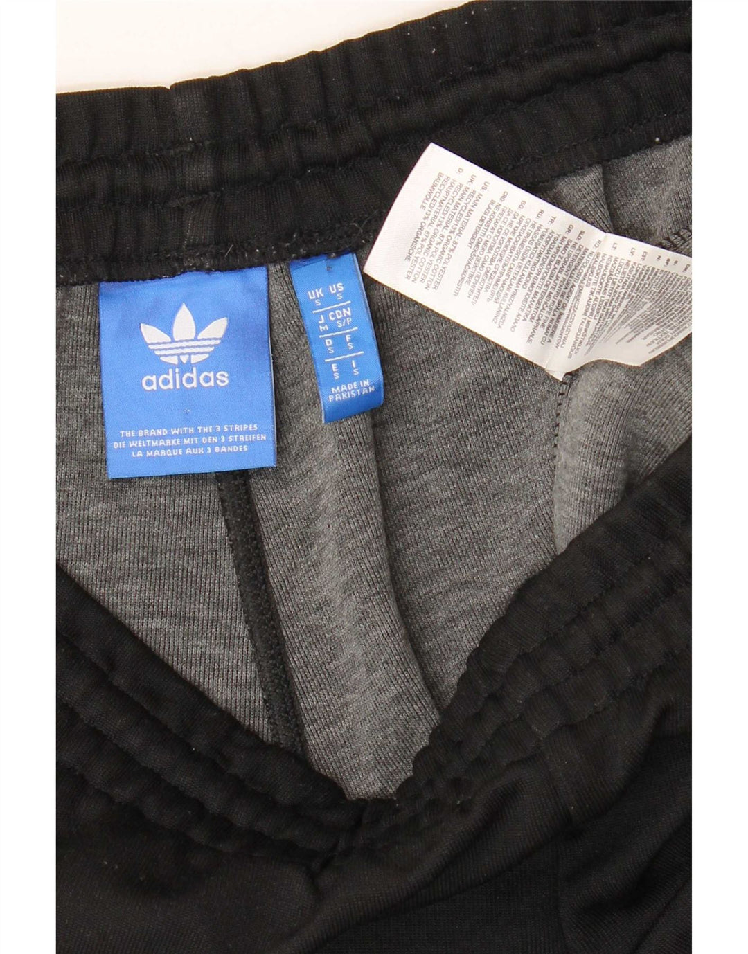 Pantaloni da tuta da uomo Adidas Joggers piccoli in poliestere nero