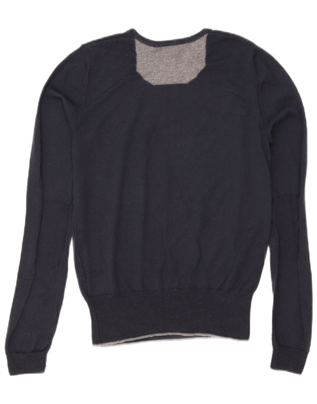 Liu Jo Uomo Maglione Girocollo Maglione Piccolo Blu Navy Lana