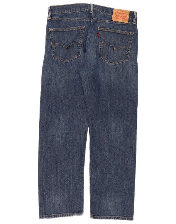 Levi's Uomo 505 Jeans dritti W34 L30 Cotone Blu