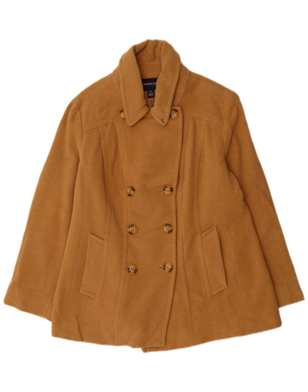 Cappotto da marinaio da donna LONDON FOG UK 18 XL Marrone