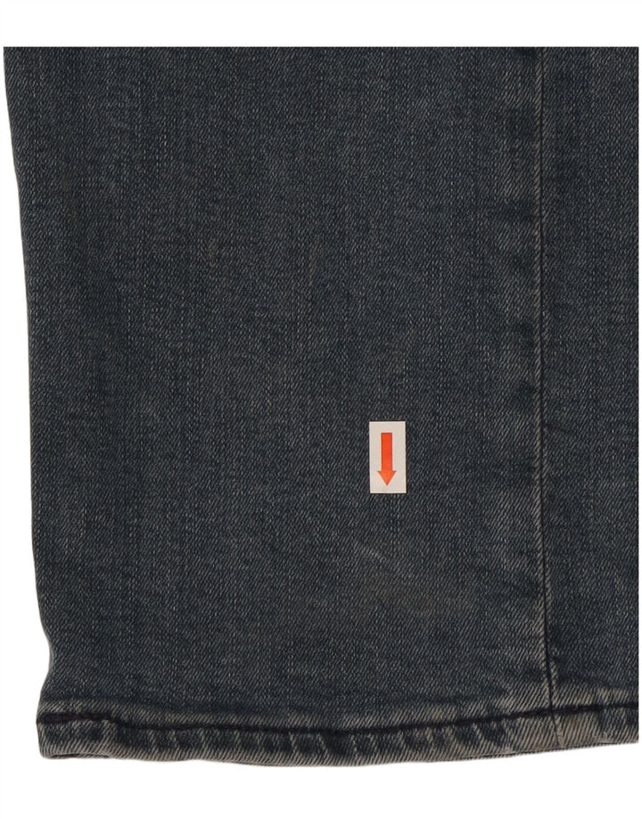 Levi's Uomo 502 Jeans affusolati W32 L30 Blu Navy