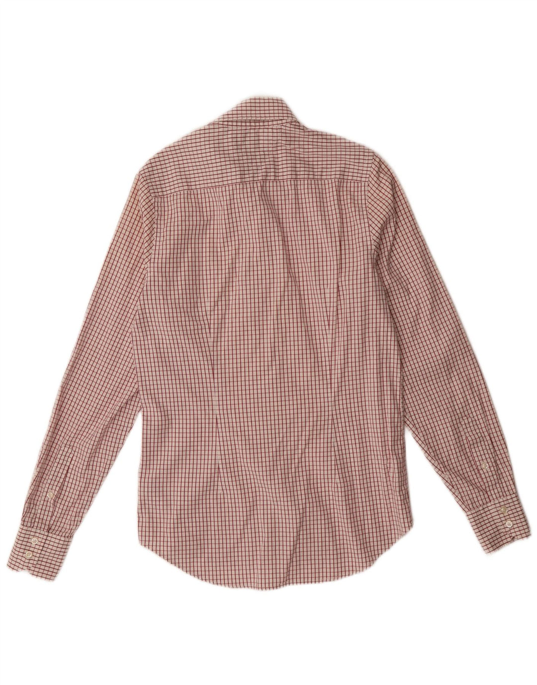 Camicia da uomo Tommy Hilfiger in cotone a quadri rossi piccoli