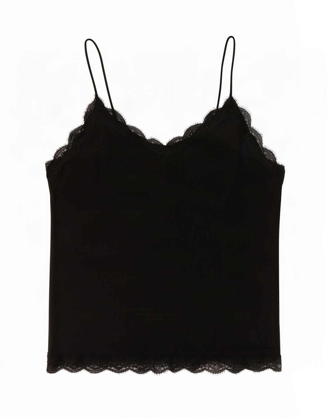 Canotta corta da donna Zara UK 16 grande poliestere nero