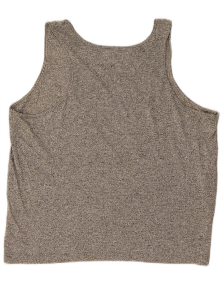 Canotta da donna Kappa UK 16 grande cotone grigio