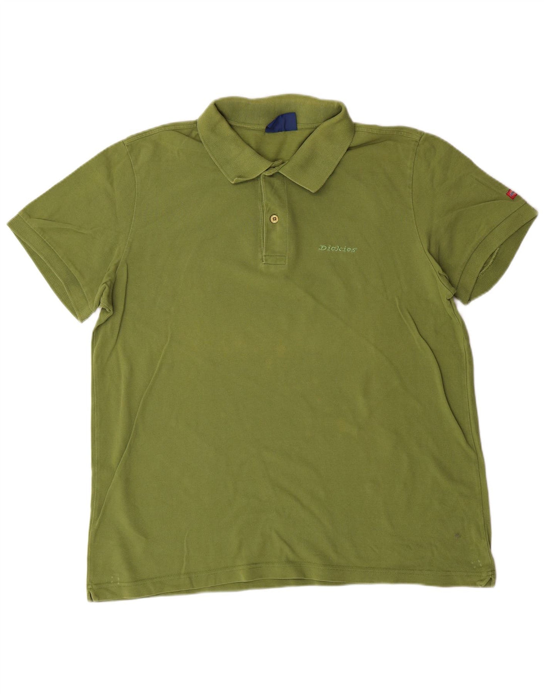 Polo da uomo DICKIES XL in cotone verde