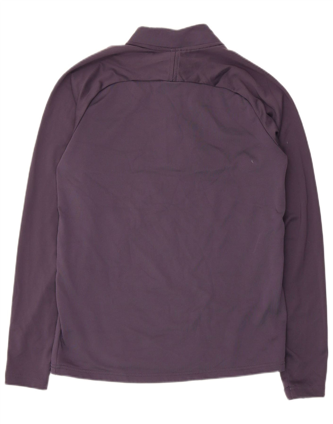 Nike Dri Fit Zip Collo Pullover Tuta Top da Uomo in Poliestere Viola
