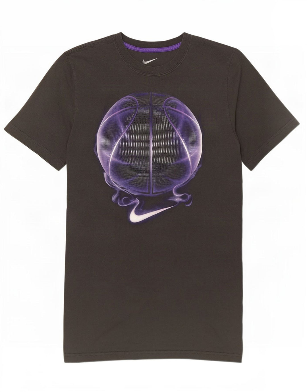 T-shirt grafica Nike da uomo con vestibilità standard, piccola, grigia