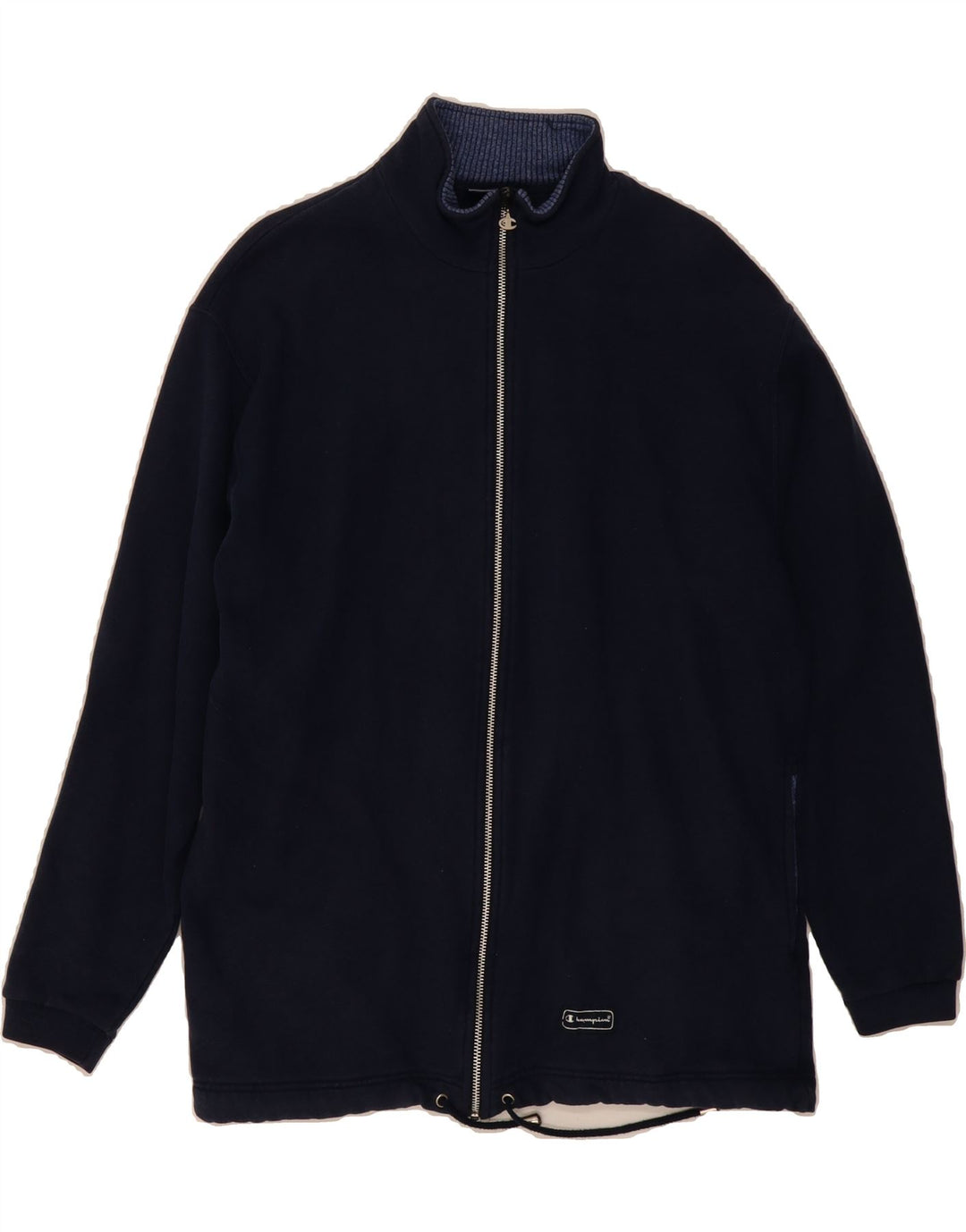 CHAMPION Mens Tracksuit Top Jacket XL Navy Blue Cotton Vintage Champion and Second-Hand Champion from Messina Hembry 
