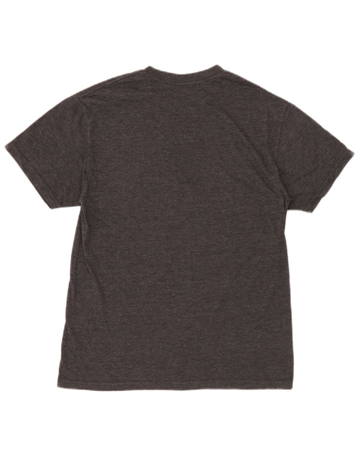 T-shirt grafica da uomo Volcom Top in cotone chiazzato grigio piccolo