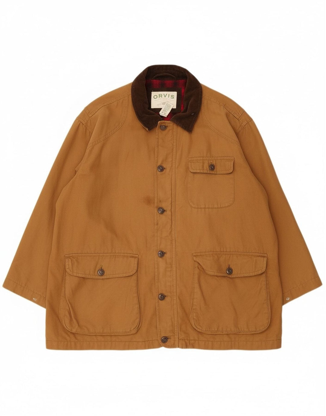Giacca utility da uomo Orvis UK 44 2XL Cotone marrone