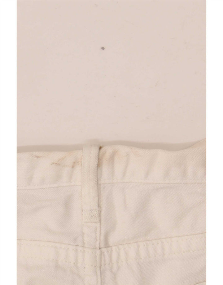 Jeans dritti da uomo Replay W38 L34 cotone bianco