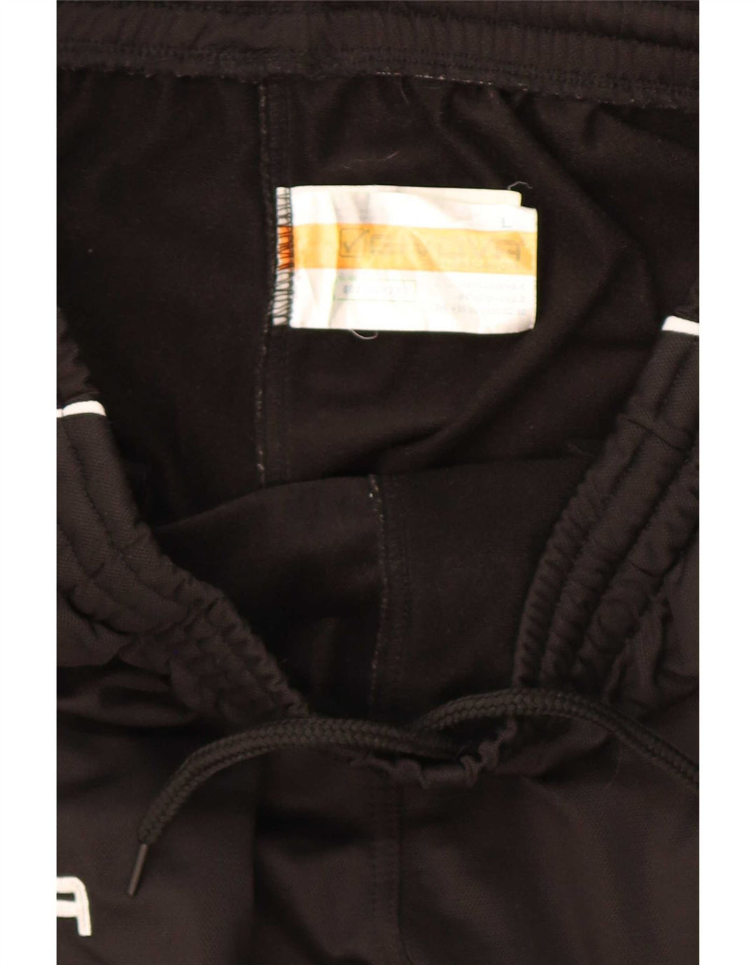 Pantaloni da tuta grafici da uomo Givova grandi in poliestere nero
