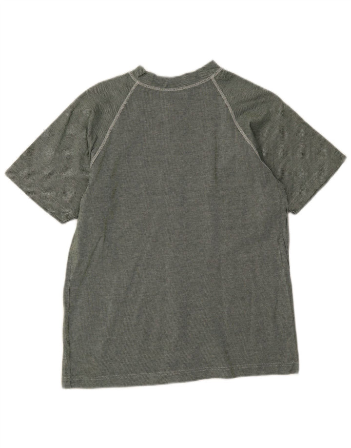 Maglia da uomo Benetton Top piccolo verde gessato