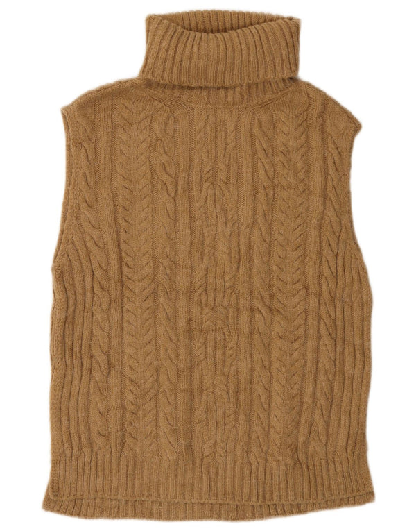 MARKS & SPENCER Canotta oversize da donna UK 6 XS Acrilico beige