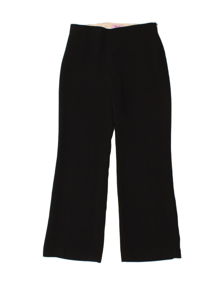 MONSOON Womens Suit Trousers US 8 Medium W28 L29 Black Vintage Monsoon and Second-Hand Monsoon from Messina Hembry 