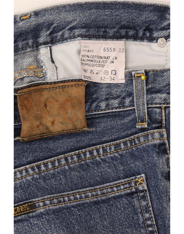 Jeans dritti da uomo Lee W32 L30 cotone blu