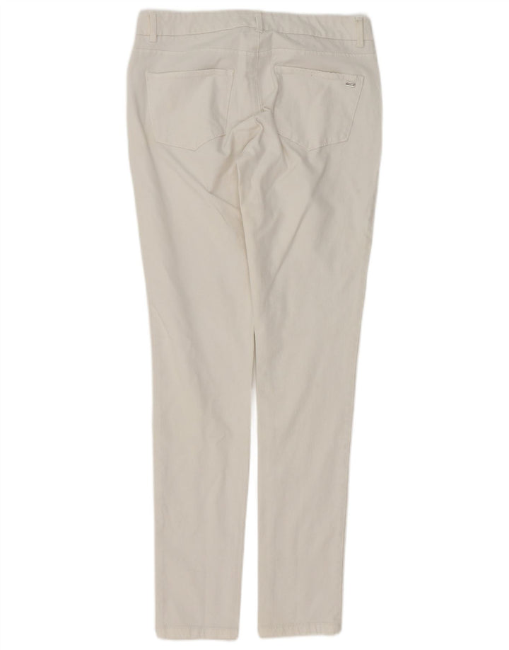 TOMMY HILFIGER Jeans skinny da donna US 6 medi W28 L30 cotone bianco